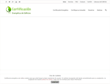Tablet Screenshot of certificacio-energetica.com